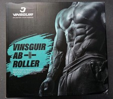 VINSGUIR Ab Roller Wheel, Abs  Core Workout Equipment for Home Gym w/ Knee Pad