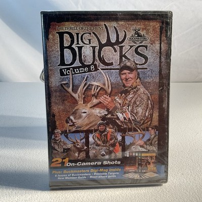BUCKMASTERS THRILL OF THE HUNT BIG BUCKS VOLUME 8 (DVD) - HUNTING - UNSEALED