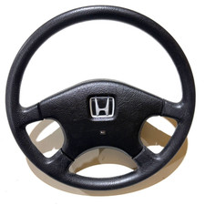 1989-1993 Honda Accord Steering Wheel W Horn Pad Prelude Civic Oem