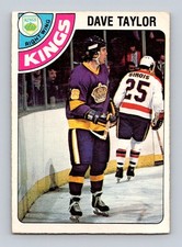 Dave Taylor 1978-79 O-Pee-Chee Hockey #353 Los Angeles Kings RC Rookie Card. rookie card picture