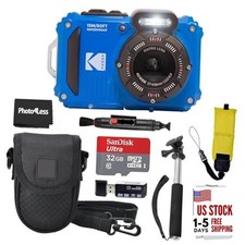 Kodak PIXPRO WPZ2 Rugged Waterproof Shockproof Digital Camera 16MP 4X Blue
