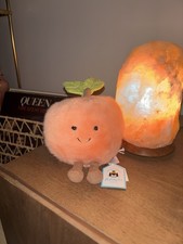 BNWT Viral Genuine Jellycat Amuseable Peach Fuzzy Soft Toy