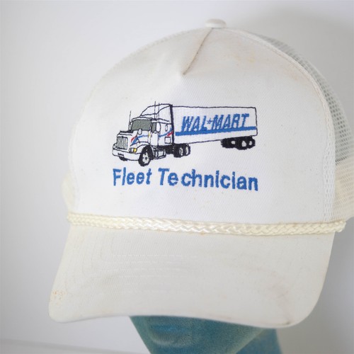 Wal-Mart Fleet Technician Vintage Trucker Hat