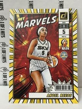 Angel Reese 2025 Donruss WNBA #20 Net Marvels Gold Press Proof