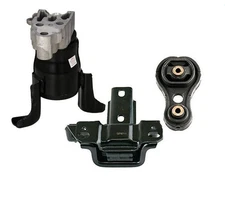 3Pc Engine Motor Mount Torque Strut Manual Transmission for Mazda 211-14