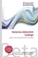 Lambert M. Surhone (U. A.) | Sonoma Adventist College | Taschenbuch | Englisch