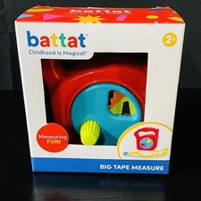 Battat Big Tape Measure Toy 64" Kids Measuring Tool Inches CM 2 New Boxed