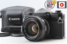 【EXC+3】Canon F-1 SLR 35mm Film Camera FD 55mm f1.2 S.S.C. SSC "O" Lens JAPAN