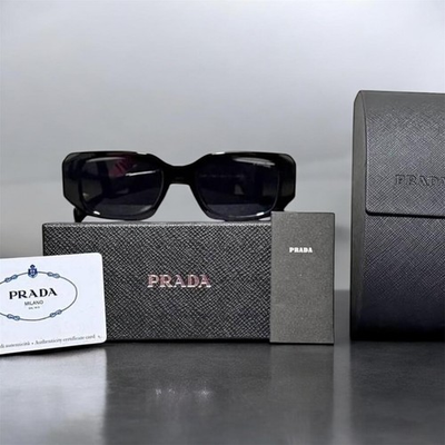 #ad Prada PR17WS Black Frame Sunglasses with Dark Lenses – Free Shipping. $59.99