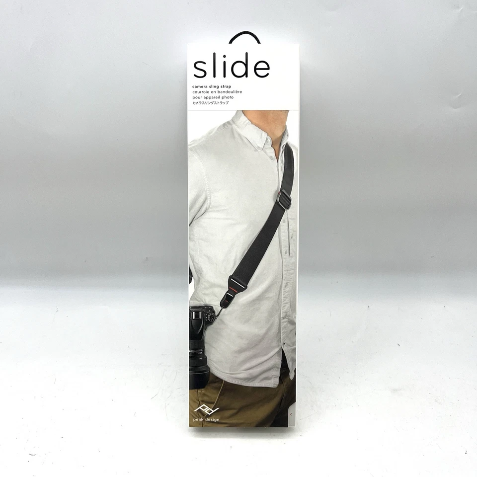 Tracolla Peak Design Slide v3 SL-BK-3 NERA Professionale DSLR fotocamera NEW - Image 3 of 4