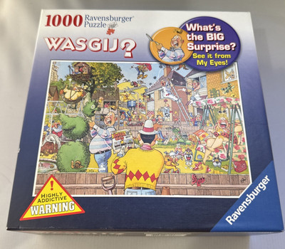 WASGIJ Ravenburger 1000 Piece Jigsaw Puzzle Blooming Marvelous 80927 Puzzles