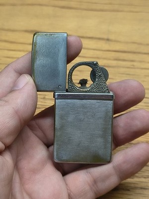 Vintage Nimrod Commander Pipe Lighter Made In USA Silver