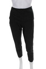 Ralph Lauren Black Label Womens Cotton Flat Front Skinny Pants Black Size 6