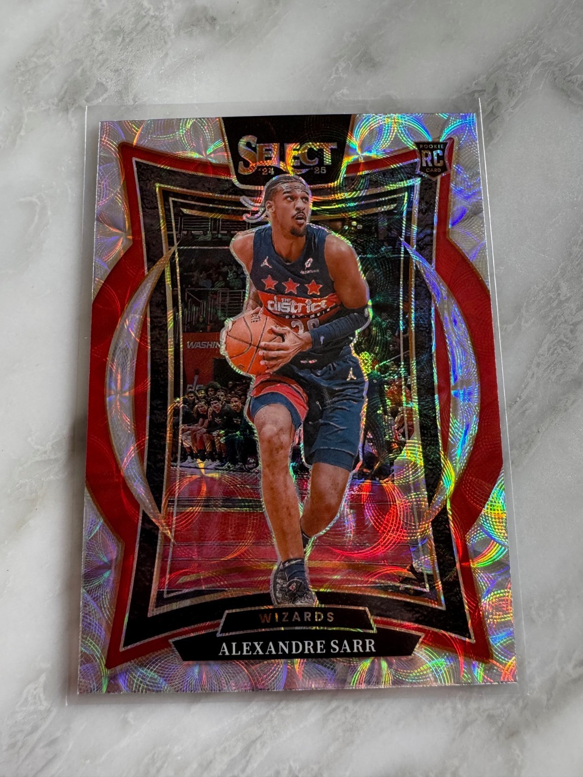2024-25 Select Alexandre Sarr RC Scope Prizm Concourse