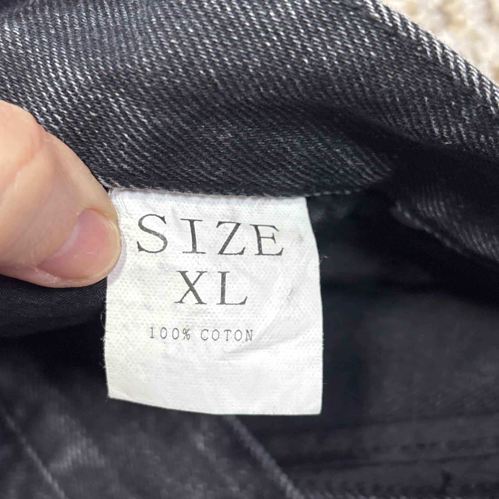 mijko creative collection 2018-2028 size XL street wear bell bottom jeans Black - View 6