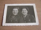 WW2 Military Women in Uniform Vintage Photo Lofty & Mag Operational Girls 1945