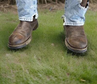 Rocky Aztec Crazyhorse 11'' Wellington Pull-On Work Boots 10.5W