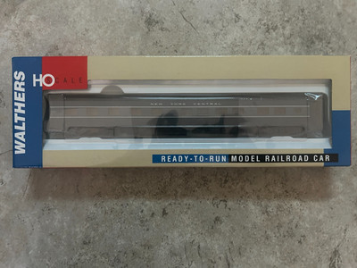WALTHERS HO GAUGE NEW YORK CENTRAL STANDARD  SLEEPER PLAN 4110 GRAY 932-6852  