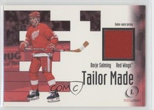 2001-02 Fleer Legacy Memorabilia Tailor Made Borje Salming HOF 0t5