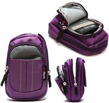 Navitech Purple Camera Case For Kodak PIXPRO FZ152 Camera
