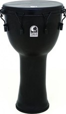 Toca Freestyle Black Mamba Mechanically Tuned 14 Djembe with Bag