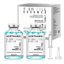 Stem Cell Serum for Face, 2pcs Effective Microneedling Serum, Anti-Aging,... 