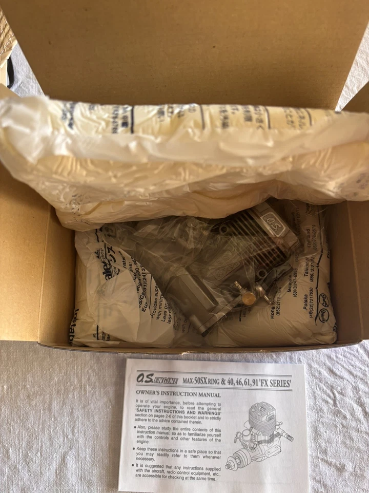 SO Engine - OS Max 61 FX - Novo na caixa - Imagem 2 de 4