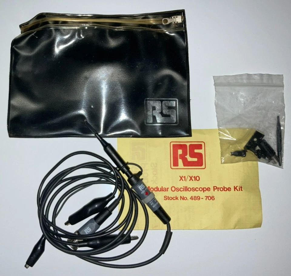 RS 489-706 X1/X10 Modular Oscilloscope Probe Kit - Image 2 of 2