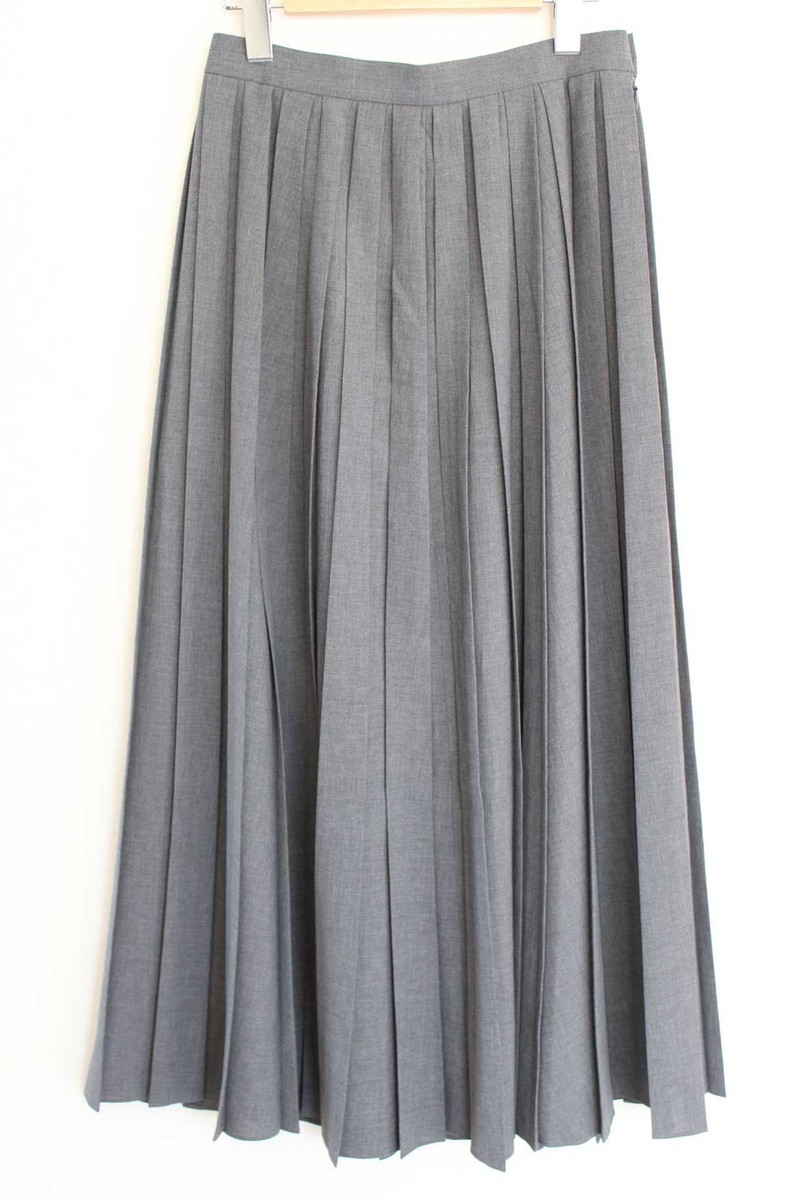 未使新品　今季新製品　ENFÖLD PANEL SKIRT グレー ENFOLD(エンフォルド)｜T/Wトロ Panel SK/スカート