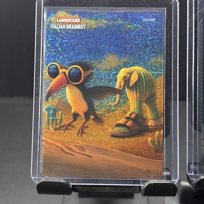 Lamincard 1st Edition Italian Brainrot Chaos Ultra Rare (X2) 151/162 And 157/162 | eBay Lamincard 1st Edition Italian Brainrot Chaos Ultra Rare (X2) 151/162 And 157/162 | eBay