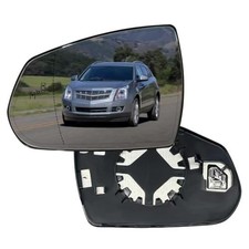 Left Driver Side Mirror Glass with Heated Blind Spot Driver Blind Spot