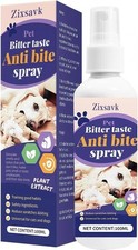 No Chew Bitter Apple Spray For Dogs  Cats Stop Chewing Behavior Corrector