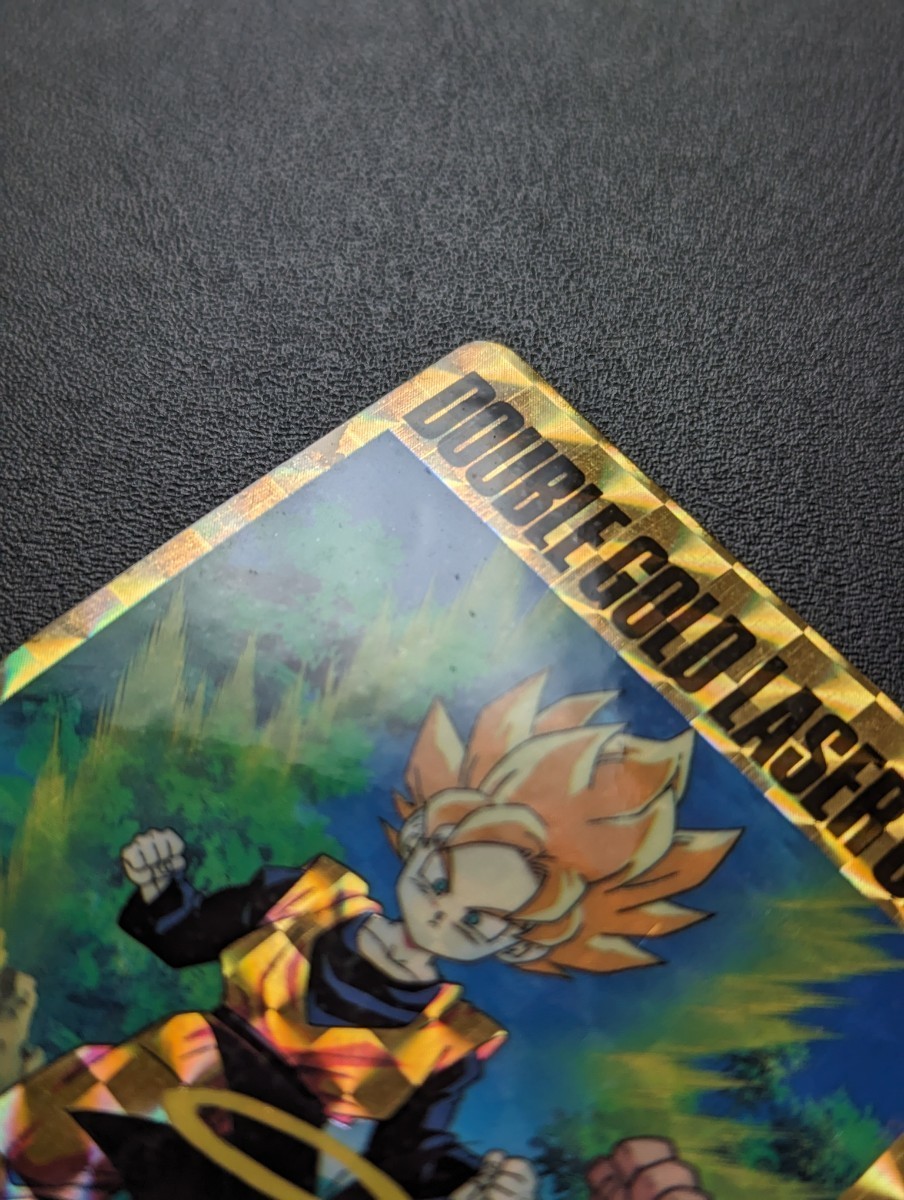 Dragon Ball Z Amada Double Gold Laser Card Wgl-2 Sticker Type | eBay