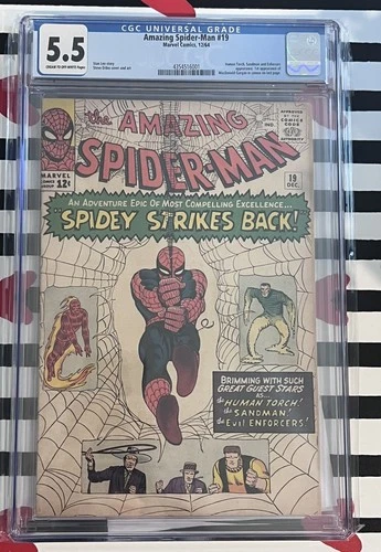 Amazing Spider-Man #19 CGC 5.5 1964