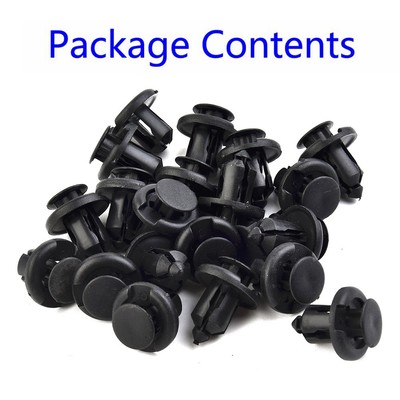 Halterung 20pcs/Set Auto Clips Ersatz Push Type Push Type Retainer Teile