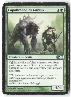 [T316] Garruk's Head 177/249 ITA