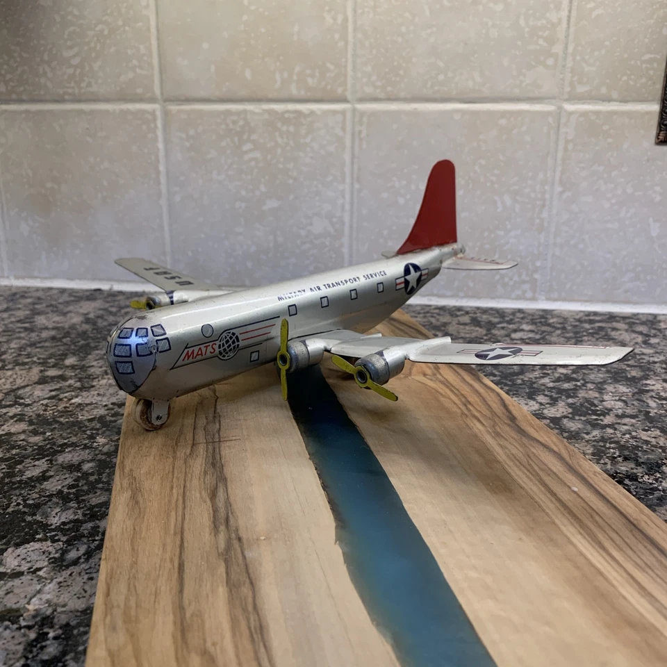 Servicio de Transporte Aéreo Militar de la Fuerza Aérea de los Estados Unidos Wyandotte (MATS) EE. UU. década de 1940 Foto 2 de 4