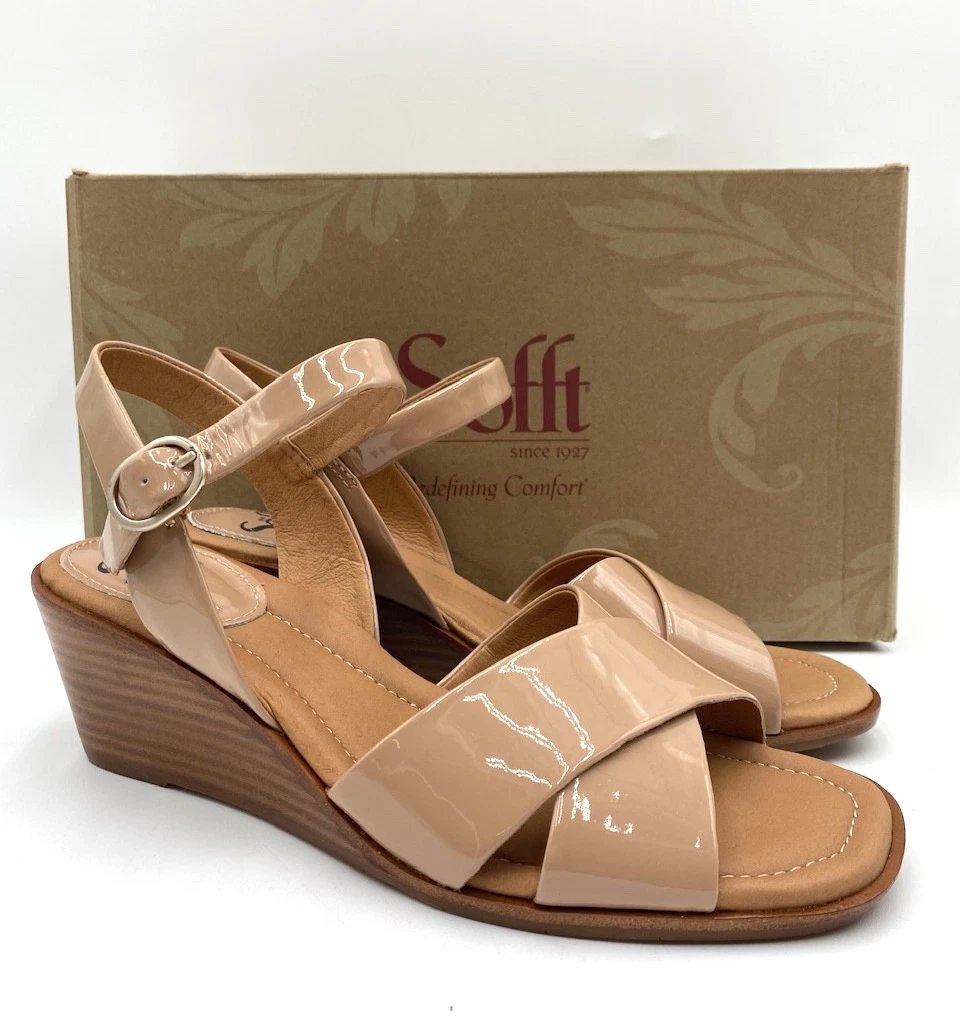 Sofft GABELLA Women's NEW Wedge Sandals Pink Rose Multiple Sizes