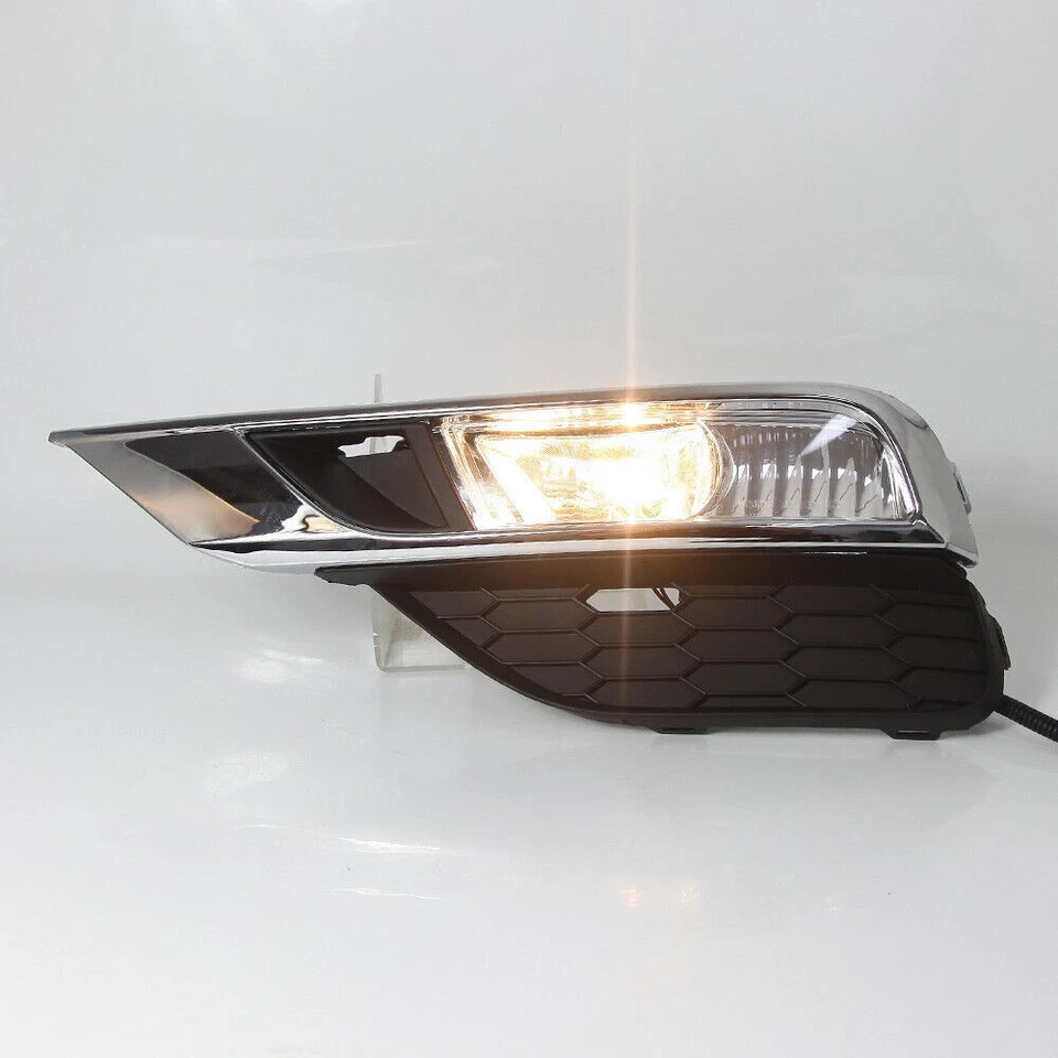 LED Daytime Running Light Turn Indicator Fog Lamp Bumper For Honda CRV 2015-2017 - Image 3 of 4