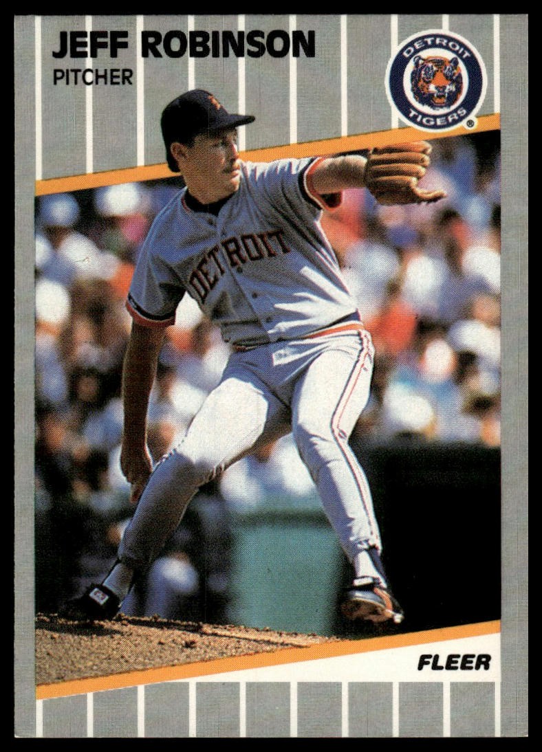 1989 Fleer #143 Jeff Robinson