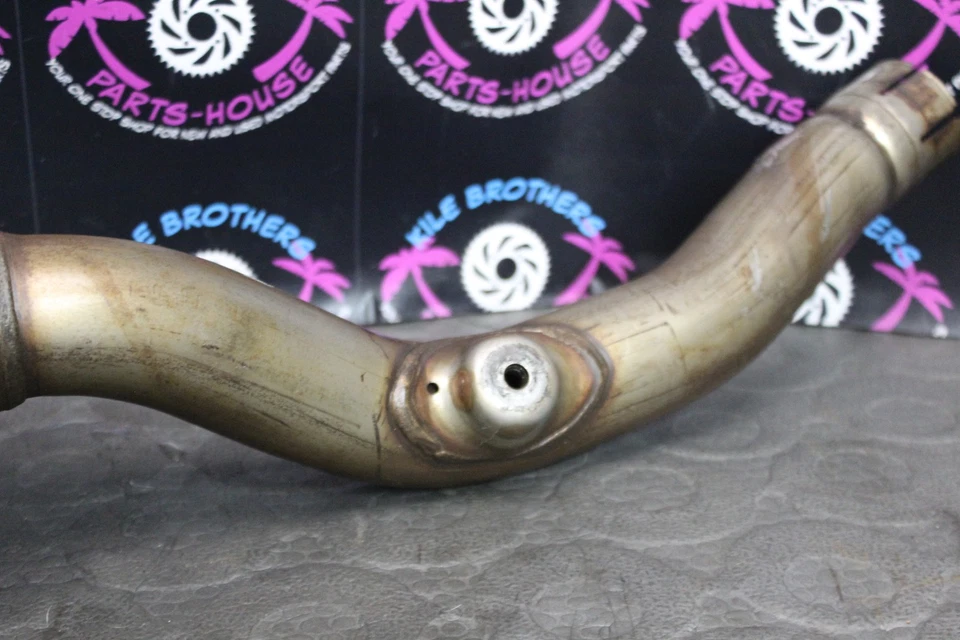 Yamaha YZ450F 2006 OEM silenciador escape silenciador tubo antideslizante 2S2-14750-00-00 Foto 4 de 4