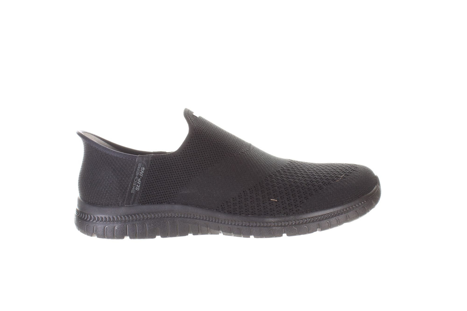 Skechers Womens Sleek Black Walking Shoes Size 11 (Wide) (7784993)-image
