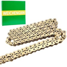 Gold 420 X-Ring Chain - Universal Fit for Yamaha, Kawasaki 90 Links 1