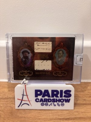 2024 Eternal Cuts Claude Monet Vincent van Gogh Dual History Relics /99