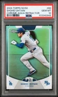 2024 TOPPS 50/50 #60 SHOHEI OHTANI CHROME-AQUA REFRACTOR /75 PSA 10 (DE