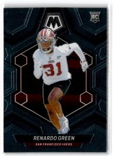 2024 Panini Mosaic Rookie Renardo Green RC #358 San Francisco 49ers