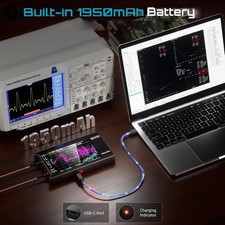 Analizzatore di Rete Vettoriale Seesii Nanovna-h4 4" Touchscreen Vna Kit 10khz-1,5ghz - Miniatura 5