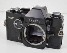Exakta Exacta Twin IL 35mm Film Camera w/ BROKEN BAYONET MOUNT For Parts/Repair
