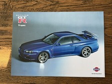2001 NISSAN SKYLINE R34 GTR OFFICIAL NEW ZEALAND BROCHURE