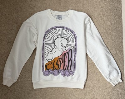 Casper The Friendly Ghost Crew White Size XSmall Halloween